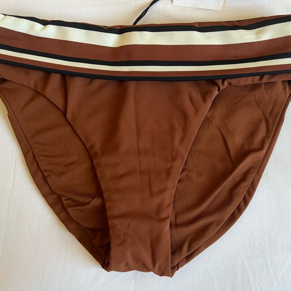 Robin Piccone Brown Swim Bottoms